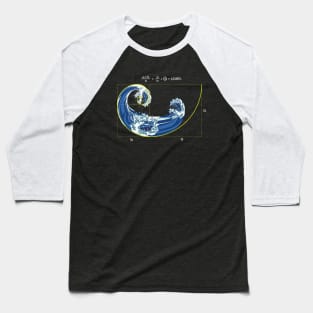 The Great Fibonacci Wave Baseball T-Shirt